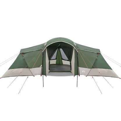 Tenda verde con tetto, 721 x 335 x 212 cm, poliestere