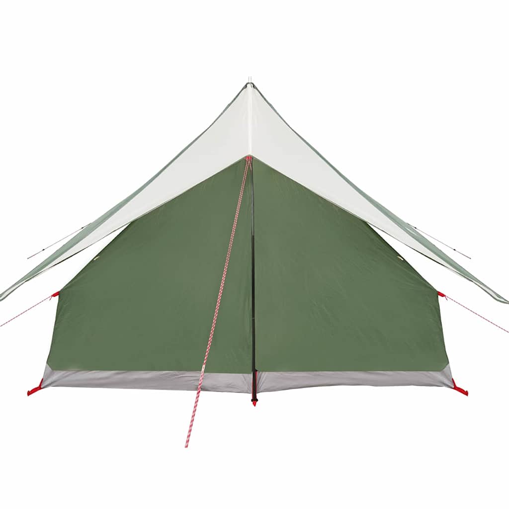 Tenda verde con tetto, 315 x 330 x 200 cm, poliestere