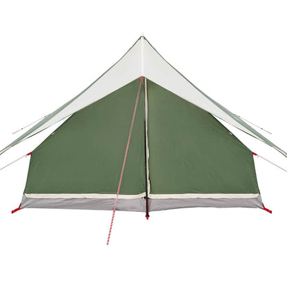 Tenda verde con tetto, 315 x 330 x 200 cm, poliestere