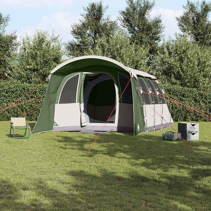 Tenda verde con tetto, 576 x 325 x 213 cm, poliestere