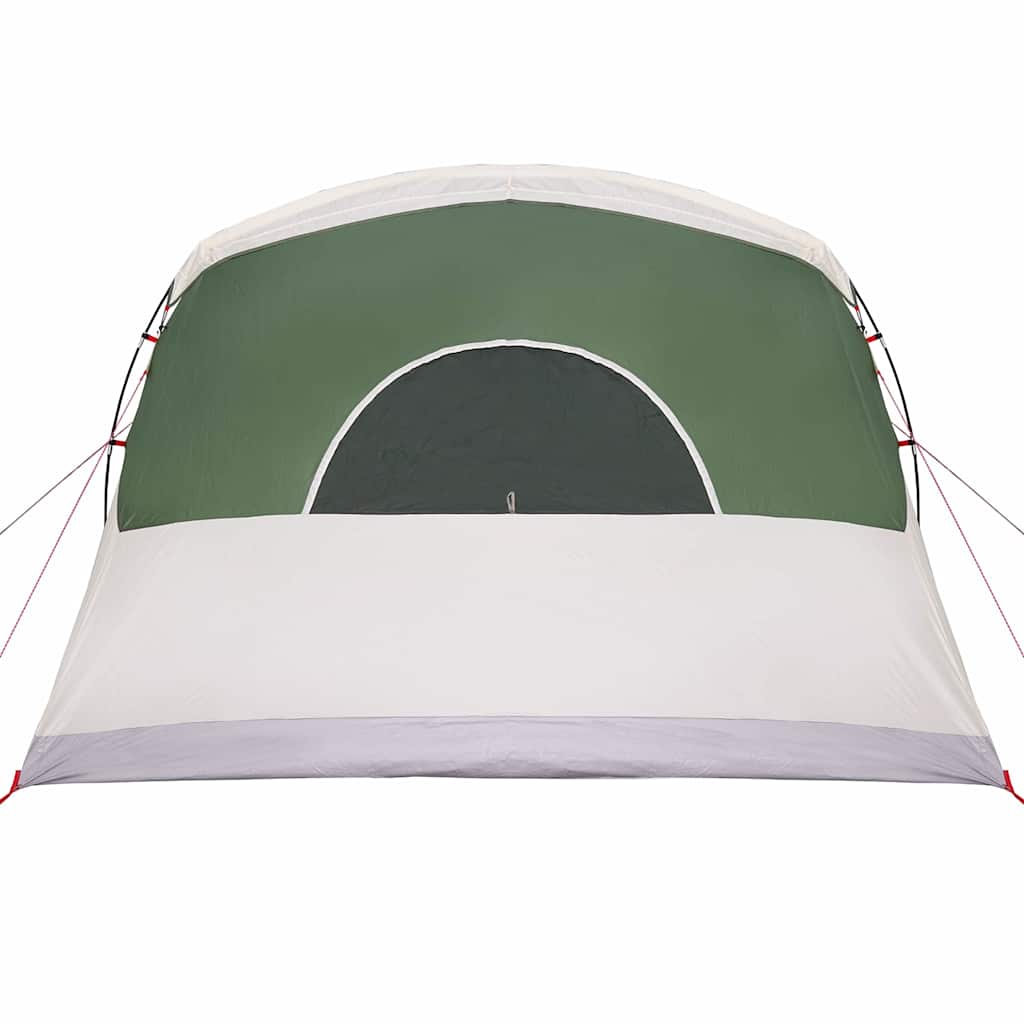 Tenda verde con tetto, 576 x 325 x 213 cm, poliestere