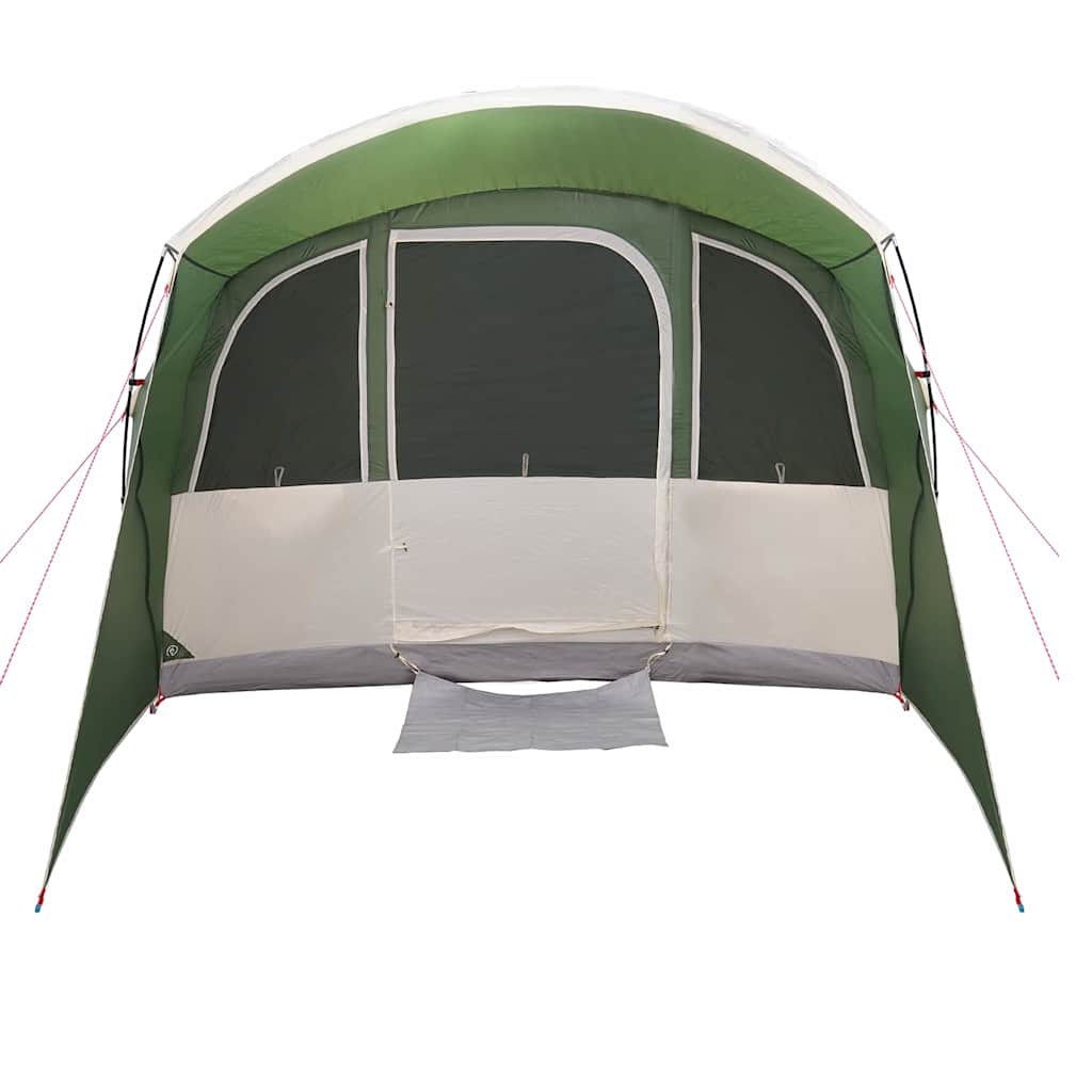 Tenda verde con tetto, 576 x 325 x 213 cm, poliestere