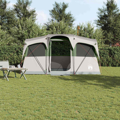 Tenda verde con tetto, 435 x 255 x 216 cm, poliestere