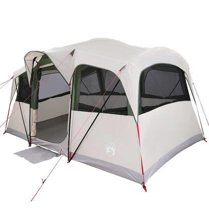 Tenda verde con tetto, 435 x 255 x 216 cm, poliestere