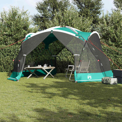 Tende con tetto verde mare 434 x 434 x 230 cm poliestere