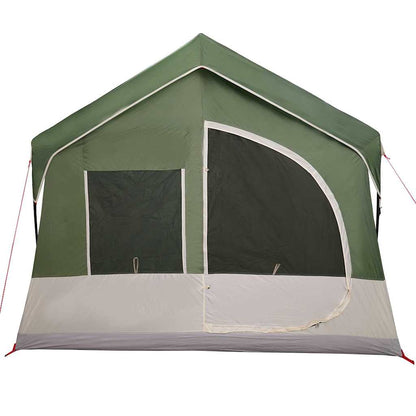 Tenda verde con tetto, 620 x 322 x 240 cm, poliestere