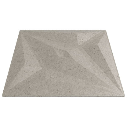 Wandpaneele 48 Stk. Beton 50x50 cm XPS 12 m² Stern