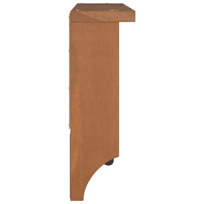 Wandgarderobe SANDNES 45x12x35 cm Massivholz Kiefer