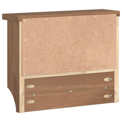 Wandgarderobe SANDNES 45x12x35 cm Massivholz Kiefer