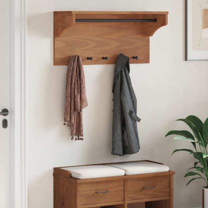 Wandgarderobe SANDNES 87x30x42 cm Massivholz Kiefer