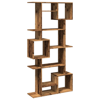 Bücherregal Altholz-Optik 92x29x188 cm Holzwerkstoff