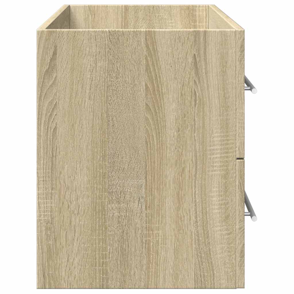 Waschbeckenunterschrank Sonoma-Eiche 100x38,5x48 cm