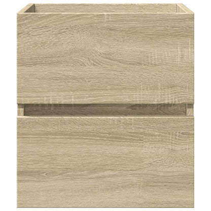 Waschbeckenunterschrank Sonoma-Eiche 41x38,5x45cm Holzwerkstoff