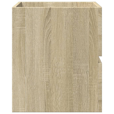 Waschbeckenunterschrank Sonoma-Eiche 41x38,5x45cm Holzwerkstoff