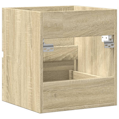 Waschbeckenunterschrank Sonoma-Eiche 41x38,5x45cm Holzwerkstoff