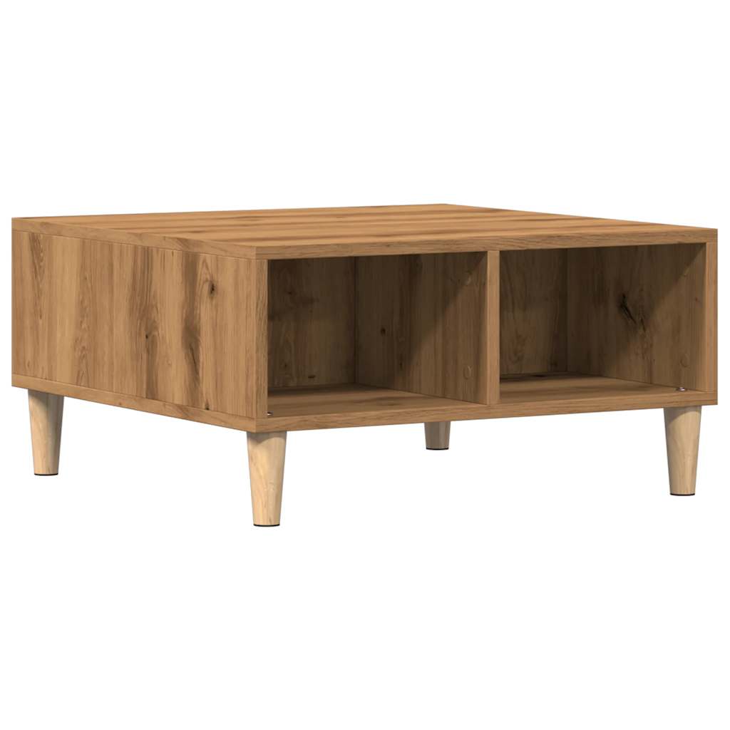 Couchtisch Artisan-Eiche 60x60x30 cm Holzwerkstoff