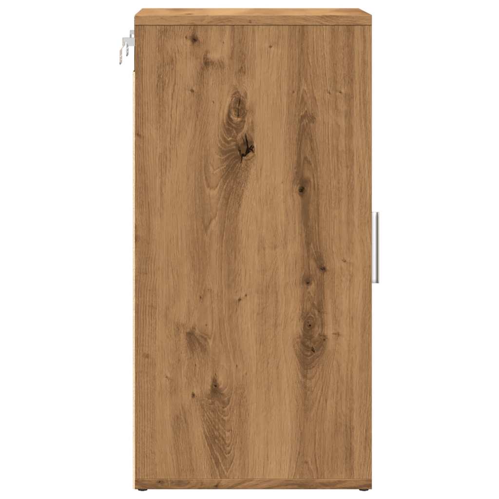 Schuhschrank Artisan-Eiche 32x35x70 cm Holzwerkstoff