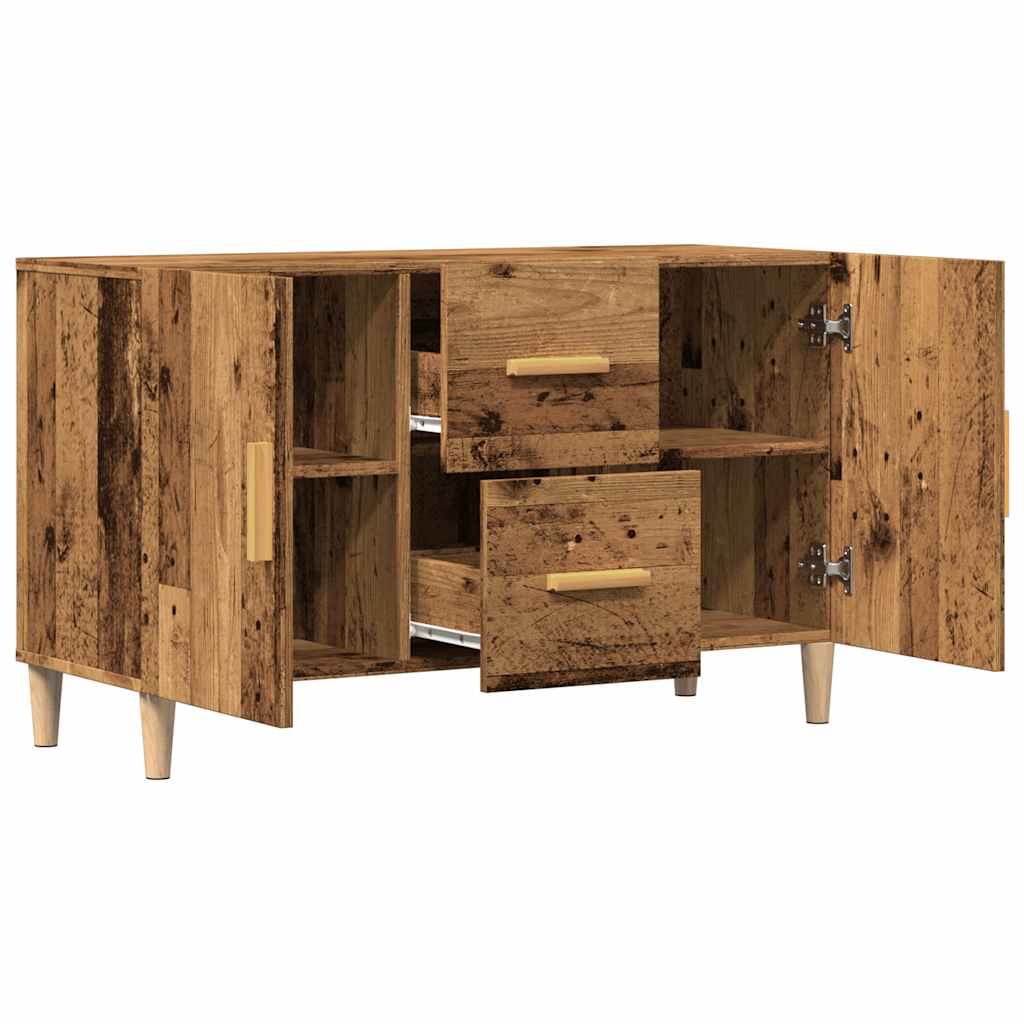 Sideboard Altholz-Optik 100x36x60 cm Holzwerkstoff