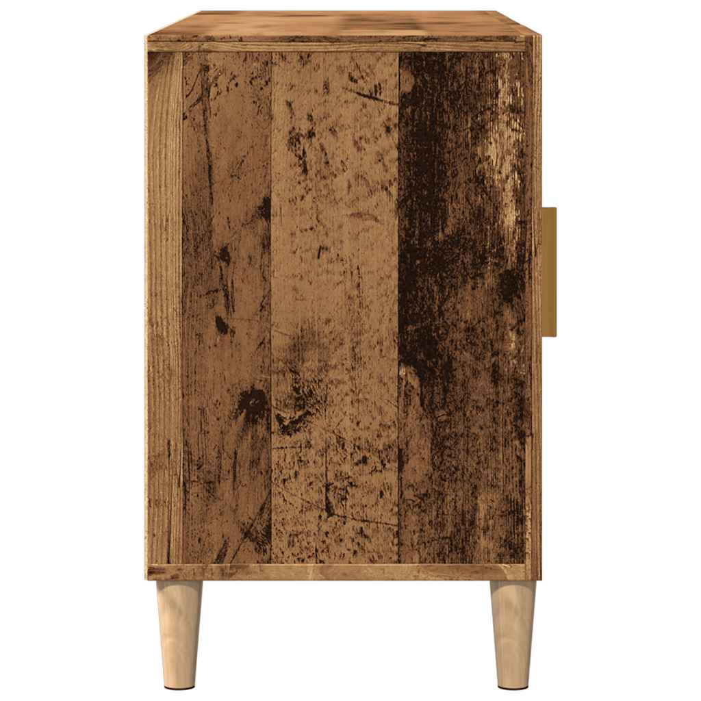 Sideboard Altholz-Optik 100x36x60 cm Holzwerkstoff