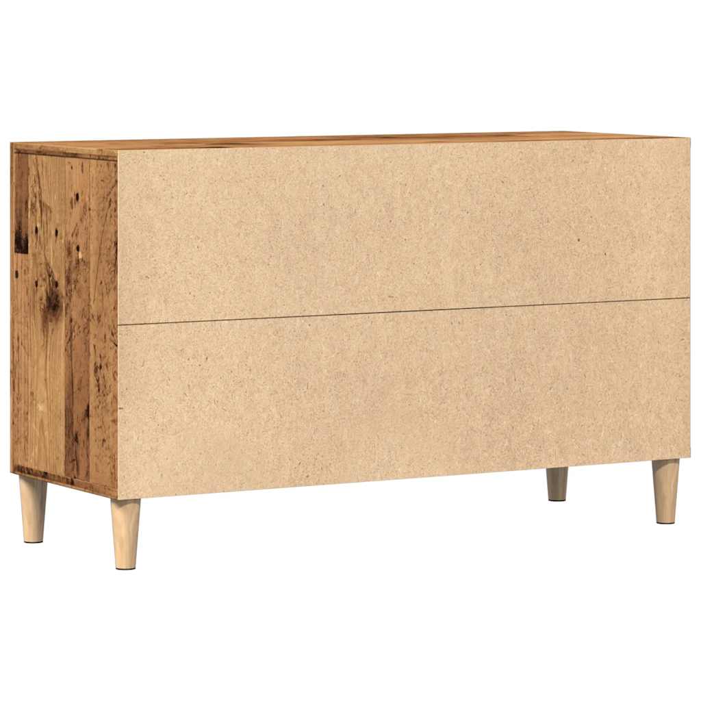 Sideboard Altholz-Optik 100x36x60 cm Holzwerkstoff