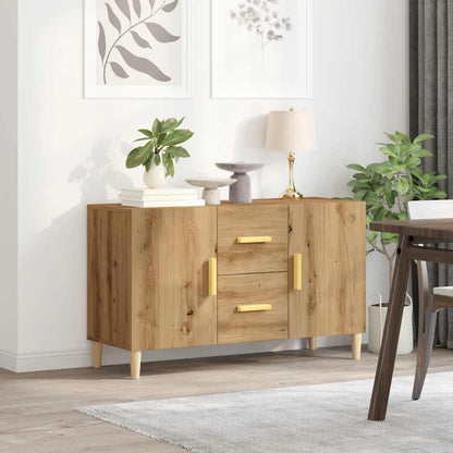 Sideboard Artisan-Eiche 100x36x60 cm Holzwerkstoff