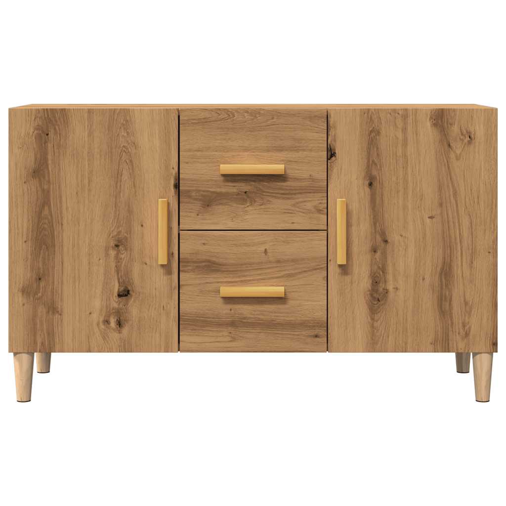 Sideboard Artisan-Eiche 100x36x60 cm Holzwerkstoff