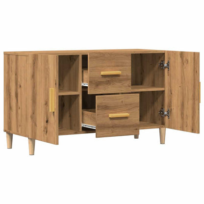 Sideboard Artisan-Eiche 100x36x60 cm Holzwerkstoff