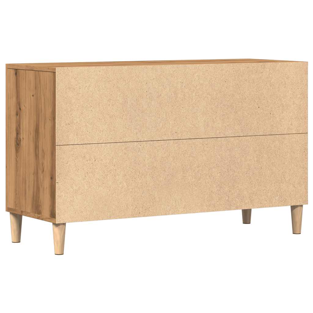 Sideboard Artisan-Eiche 100x36x60 cm Holzwerkstoff