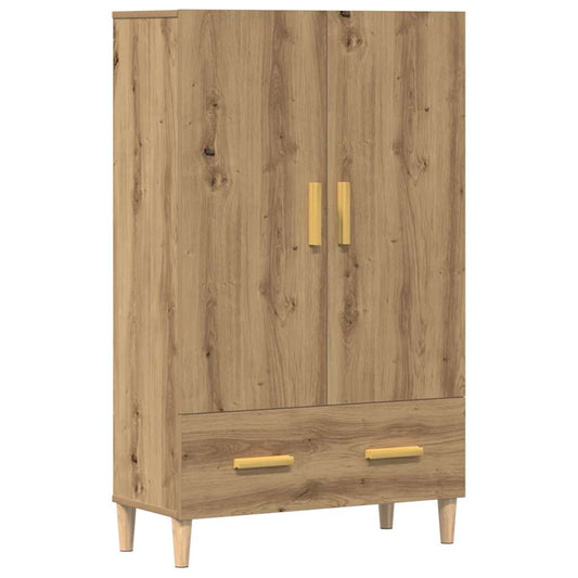 Highboard Artisan-Eiche 70x31x115 cm Holzwerkstoff