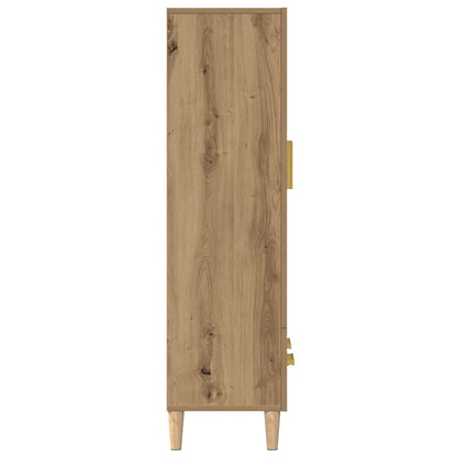 Highboard Artisan-Eiche 70x31x115 cm Holzwerkstoff