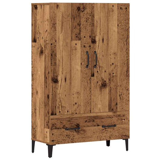 Highboard Altholz-Optik 70x31x115 cm Holzwerkstoff