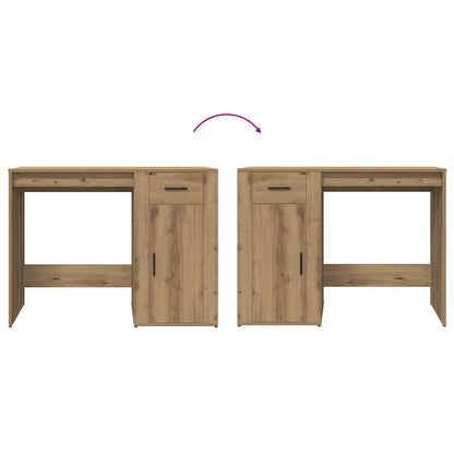 Schreibtisch Artisan-Eiche 100x49x75 cm Holzwerkstoff