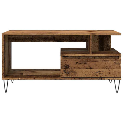 Couchtisch Altholz-Optik 90x49x45 cm Holzwerkstoff