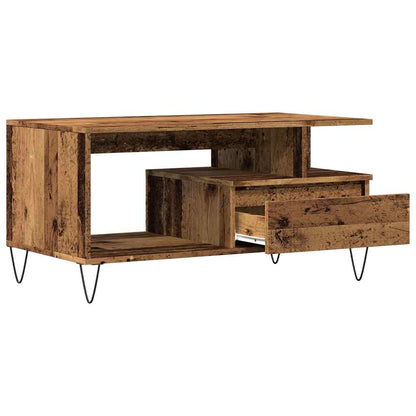 Couchtisch Altholz-Optik 90x49x45 cm Holzwerkstoff