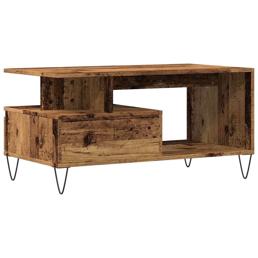 Couchtisch Altholz-Optik 90x49x45 cm Holzwerkstoff