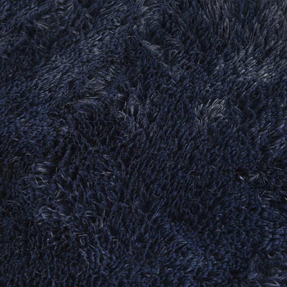 Teppich Shaggy Hochflor NAVARRA Marineblau 160x230 cm Polyester