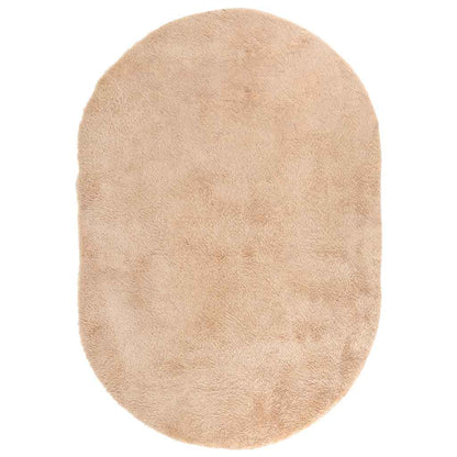 Teppich Shaggy Hochflor NAVARRA Beige 300x200 cm Polyester
