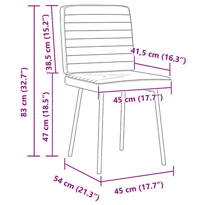 Esszimmerstühle 4 Stk. Rosa Samt