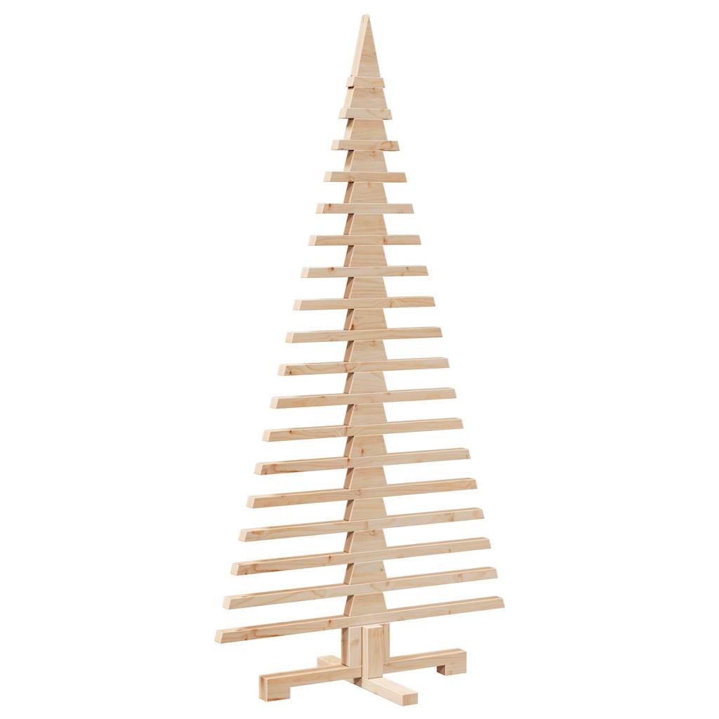 Weihnachtsbaum Holz zum Schmücken 150 cm Massivholz Kiefer