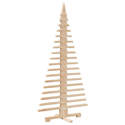 Weihnachtsbaum Holz zum Schmücken 150 cm Massivholz Kiefer