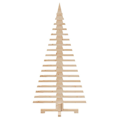 Weihnachtsbaum Holz zum Schmücken 150 cm Massivholz Kiefer