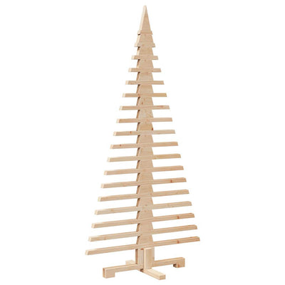 Weihnachtsbaum Holz zum Schmücken 150 cm Massivholz Kiefer