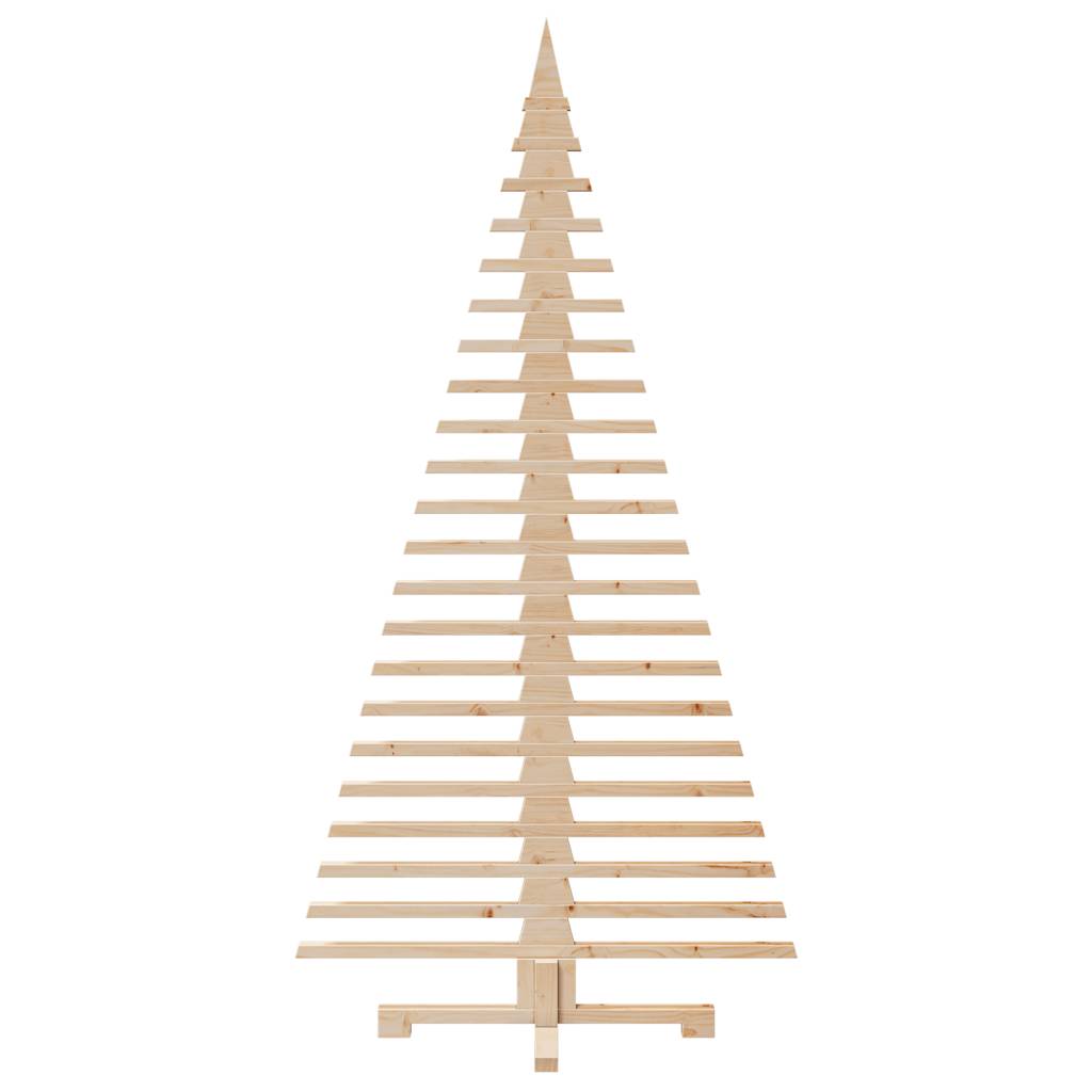 Weihnachtsbaum Holz zum Schmücken 180 cm Massivholz Kiefer