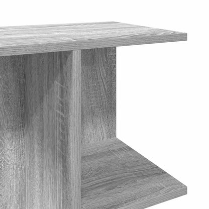 Nachttische 2 Stk. Grau Sonoma 46,5x29x61 cm Holzwerkstoff