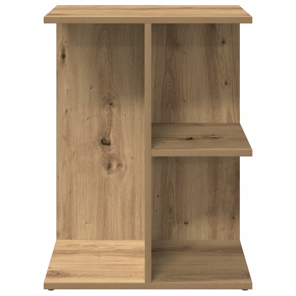 Nachttische 2 Stk. Artisan-Eiche 46,5x29x61 cm Holzwerkstoff