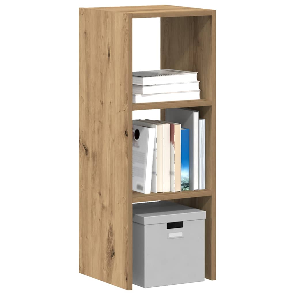 Bücherregal Stapelbar Artisan-Eiche 30x30x80 cm Holzwerkstoff