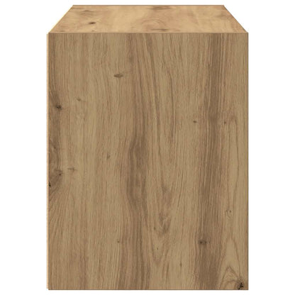 Schrank mit 2 Schubladen Artisan-Eiche 60x31x40cm Holzwerkstoff