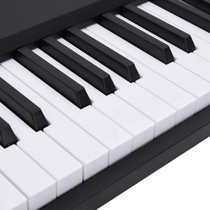 88Tasten Klavier Elektrisches Keyboard mit Notenständer Faltbar