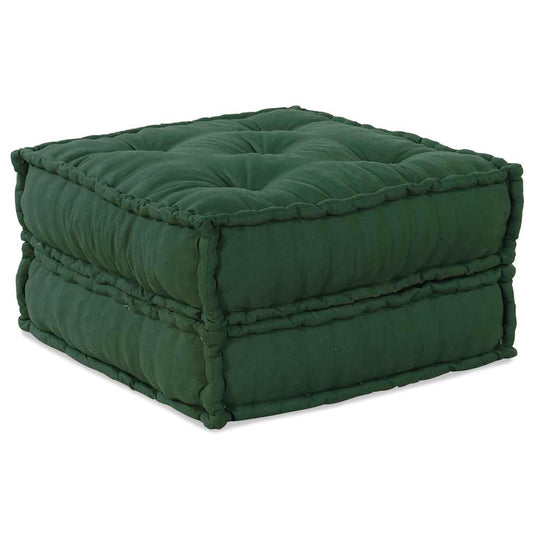 Pouf Modular Grün 70x70x36 cm Stoff