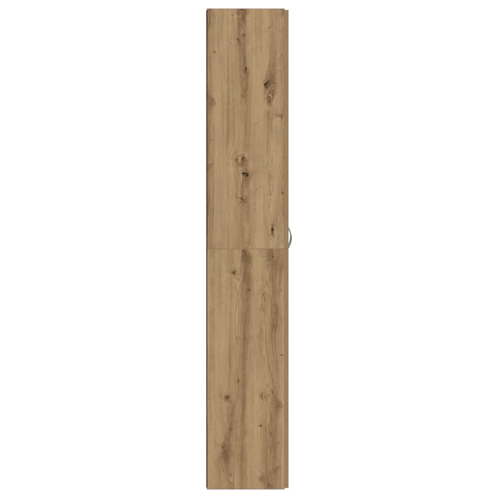 Highboard Artisan-Eiche 60x32x190 cm Holzwerkstoff